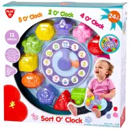 Playgo: Orologio con forme assortite per bambini