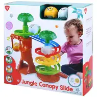 Playgo: Percorso di biglie con animali della giungla