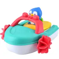 Playgo: Pinguino con motoscafo - gioco da bagno