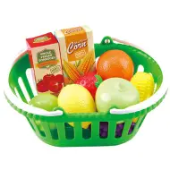Playgo: Set di frutta in cestino 13 pezzi