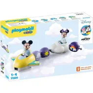 Playmobil 1.2.3 &amp; Disney: Topolino e Minnie con aereo a nuvola (71320)