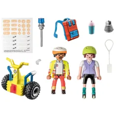 Playmobil: Starter Pack - Operazione di salvataggio con Segway (71257) immagine 2