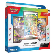Pokémon TCG Collezione di Illustrazioni First Partners – Serie 3 confezione da collezione