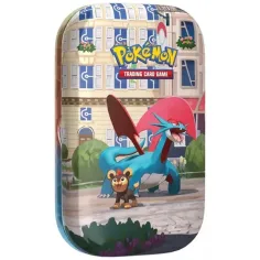 Pokémon TCG: Lumiose City Mini Tin – confezione di carte collezionabili in scatola di metallo, varie versioni, 1 pezzo immagine 5