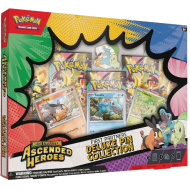 Pokémon TCG: Mega Evoluzione – Ascended Heroes First Partners Deluxe Pin Collection pacchetto di carte