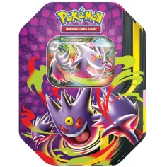 Pokémon TCG: Mega Moonlit Tin confezione da collezione di carte in due varianti, 1 pezzo