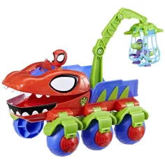 Póki e i suoi meravigliosi amici: Auto Crawler con figura di Póki e Raptor - Hasbro immagine 2