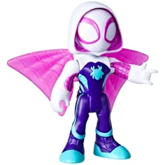 Póki e i suoi meravigliosi amici: action figure di Ghost-Spider con accessorio - Hasbro immagine 2