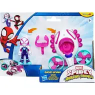 Póki e i suoi meravigliosi amici: action figure di Ghost-Spider con veicolo Copter - Hasbro