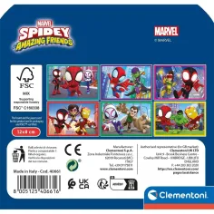 Póki e i suoi meravigliosi amici set di 6 cubi da favola - Clementoni immagine 2