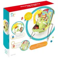 Poltroncina per bambini a forma di giraffa con suoni e vibrazioni