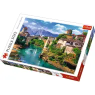 Ponte Vecchio di Mostar puzzle da 500 pezzi - Trefl