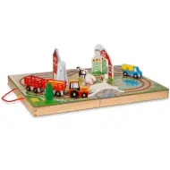 Porta con te set da gioco fattoria in legno - Melissa &amp; Doug