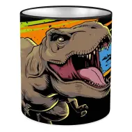 Portapenne da scrivania in metallo a forma cilindrica Jurassic World 10x11cm