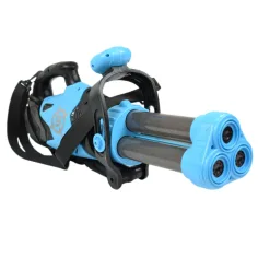 Power Popper Gun: Pistola a tre colpi con proiettili di spugna da 55 cm immagine 3