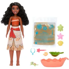 Principessa Disney: Set da gioco da spiaggia Vaiana 2 con bambola e sabbia – Mattel immagine 3