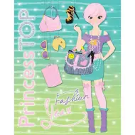 Principessa TOP - Quaderno di adesivi di moda dellanno