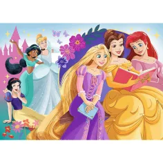 Principesse Disney puzzle glitterato da 100 pezzi - Trefl immagine 2