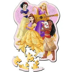 Principesse Disney puzzle in legno da 50 pezzi - Trefl immagine 2