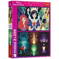 Principesse incantevoli Disney puzzle 2x200 pezzi - Trefl