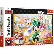 Puzzle 100 pezzi - Daisy e Minnie nel salone di bellezza - Trefl