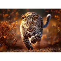 Puzzle 1000 pezzi Leopardo Premium Plus - Trefl immagine 2