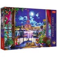 Puzzle 1000 pezzi Parigi al chiaro di luna Premium Plus - Trefl