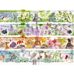 Puzzle 1000 pezzi Quattro Stagioni Premium Plus - Trefl immagine 2