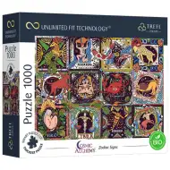 Puzzle 1000 pezzi segni zodiacali - Trefl