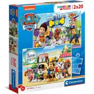 Puzzle 20 pezzi x 2 Paw Patrol - Clementoni