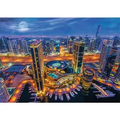 Puzzle 2000 pezzi "Luci di Dubai" - Trefl immagine 2