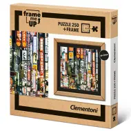 Puzzle 250 pezzi con cornice "Luci di Tokyo" - Clementoni