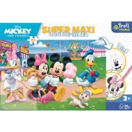 Puzzle 3 in 1 SuperMaxi a doppia faccia di Topolino e i suoi amici, 24 pezzi