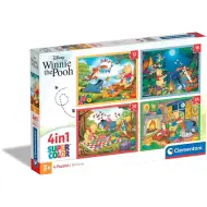 Puzzle 4 in 1 di Winnie the Pooh - Clementoni