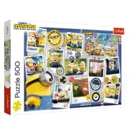 Puzzle 500 pezzi Minions Collezione di foto pazze - Trefl