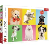 Puzzle 500 pezzi con cani - Trefl