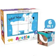 Puzzle 6 in 1 - Animali artici