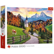 Puzzle Alpi Bavaresi - Qualità Premium, 2000 pezzi - Trefl