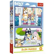 Puzzle Bluey 2x24 pezzi - Trefl