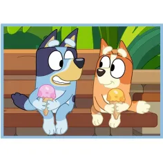 Puzzle "Bluey e il suo mondo" 4 in 1, 12-15-20-24 pezzi - Trefl immagine 2