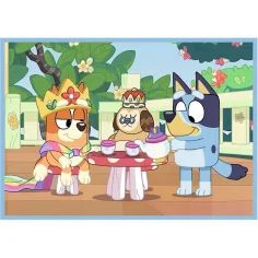 Puzzle "Bluey e il suo mondo" 4 in 1, 12-15-20-24 pezzi - Trefl immagine 4