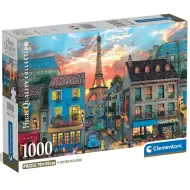 Puzzle HQC da 1000 pezzi delle strade di Parigi - Clementoni