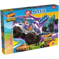 Puzzle Hot Wheels Monster Trucks da 48 pezzi 35x25cm - Lisciani