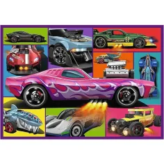 Puzzle Hot Wheels auto da corsa 4 x 250 pezzi - Trefl immagine 4