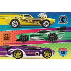 Puzzle Hot Wheels gara 60 pezzi - Trefl immagine 2