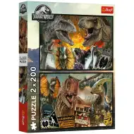 Puzzle Jurassic World 2x200 pezzi - Trefl