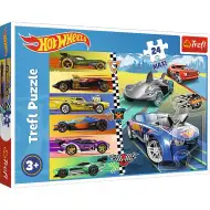Puzzle Maxi 24 pezzi con auto veloci Hot Wheels - Trefl