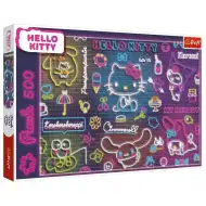 Puzzle Neon Hello Kitty 500 pezzi - Trefl