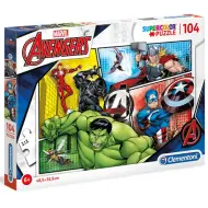 Puzzle Supercolor 104 pezzi - Marvel Avengers - Clementoni