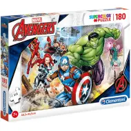 Puzzle Supercolor 180 pezzi Marvel Avengers - Clementoni